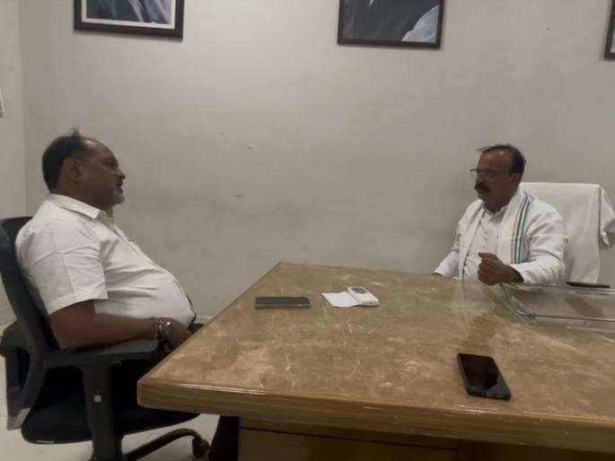 RS Party Chief Meets Congress State President to Discuss Political Situation