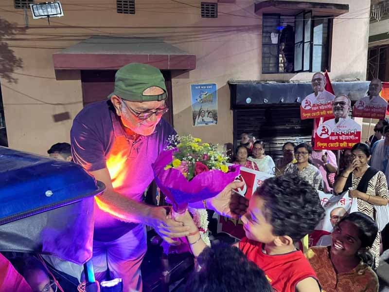 CPI (M) Campaigns Against Corruption and Rioters in Jadavpur Assembly Constituency