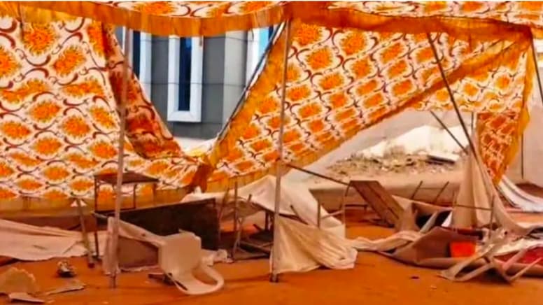 ગુજરાતમાં વાવાઝોડા જેવી સ્થિતિ, એકનું મોત અને પાકને નુકસાન