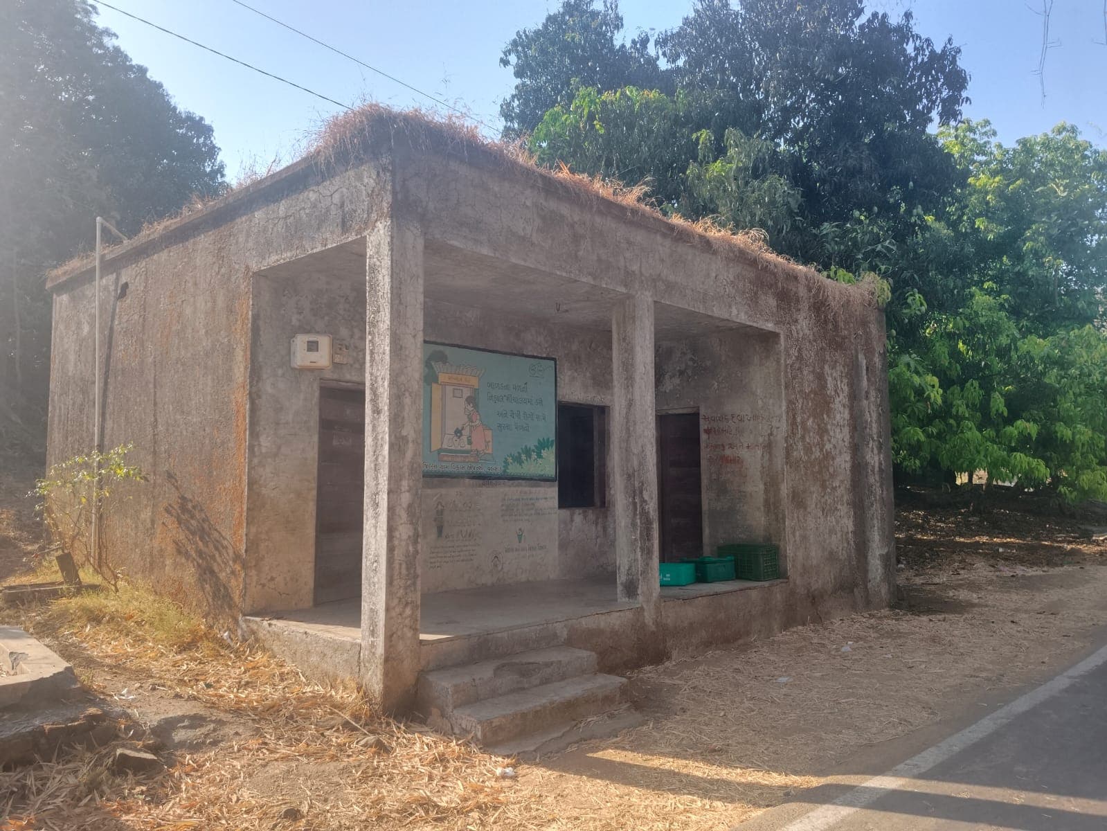 Village Children Suffer Amidst Dilapidated Anganwadi Building Conditions