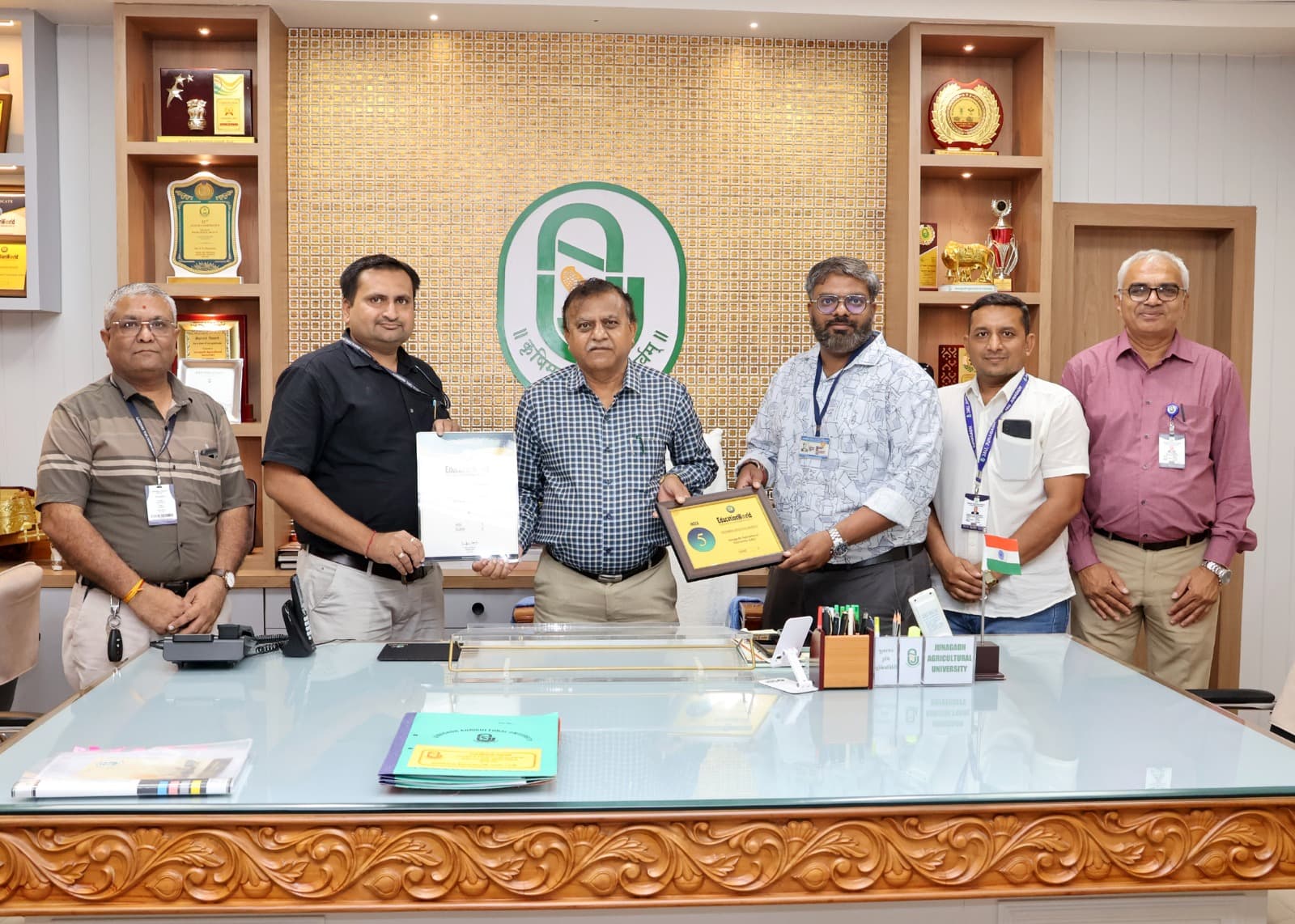 Junagadh Agricultural University Ranked 5th Nationally and 2nd in Gujarat in Education World Rankings
