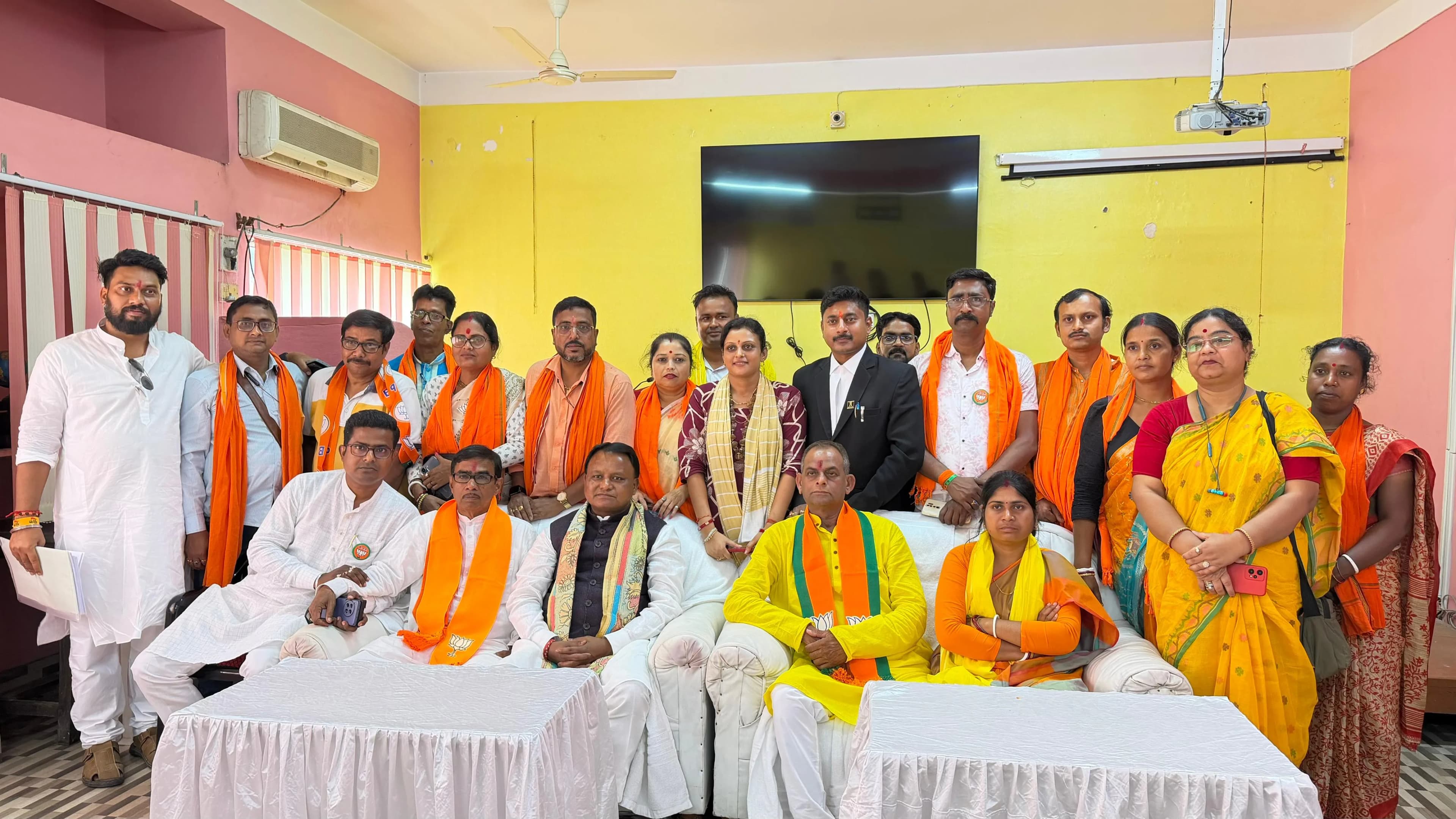 BJP Candidates File Nominations with West Bengal Chief Minister's Support