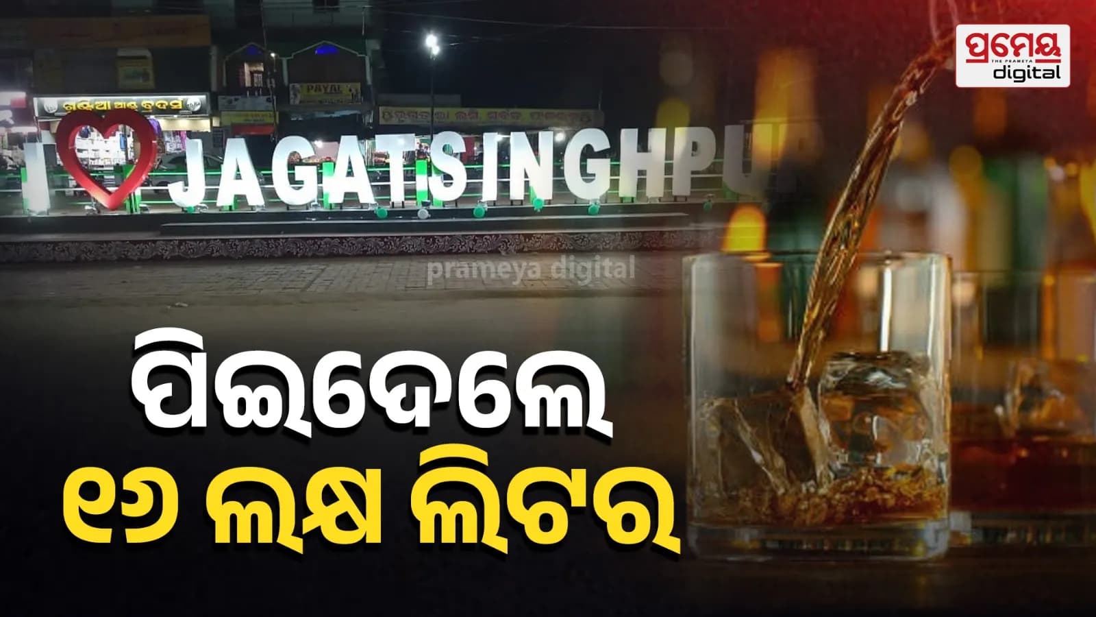 ଜଗତସିଂହପୁର ଜିଲ୍ଲାରେ ବିଦେଶୀ ମଦ୍ୟପାନ ବୃଦ୍ଧି, ବିୟର ବିକ୍ରି ହ୍ରାସ
