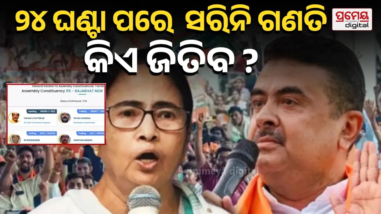 ପଶ୍ଚିମବଙ୍ଗ ବିଧାନସଭା ନିର୍ବାଚନରେ ଐତିହାସିକ ବିଜୟ ପରେ ବିଜେପି ସରକାର ଗଠନ କରିବ।