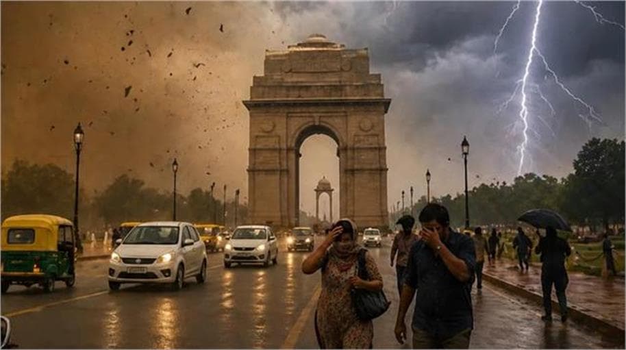 आईएमडी ने 15 राज्यों में बारिश की चेतावनी जारी की