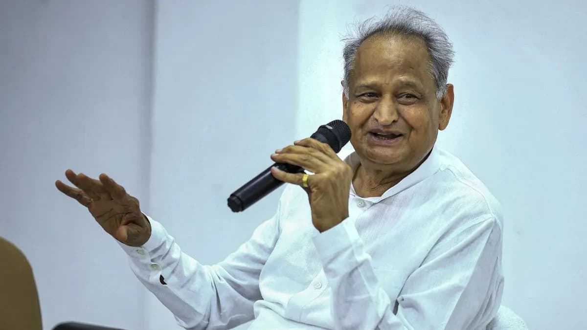Ashok Gehlot Accuses Party of Conspiracy Over Presidential Denial