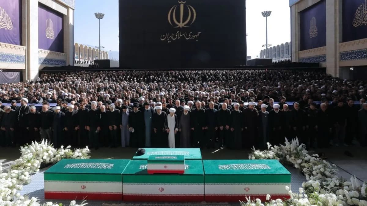 Iranian Leaders Gather at Funeral Prayer Amid Speculation Over Ayatollah Ali Khamenei's Successor