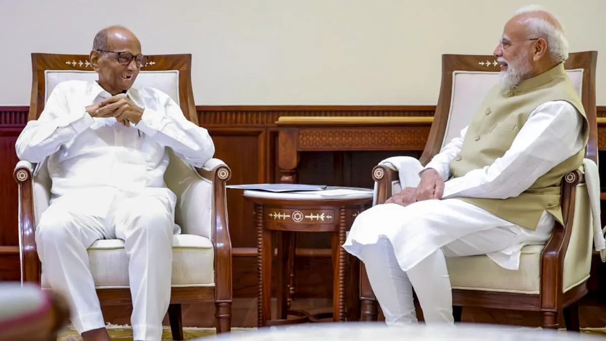 NCP MPs Meet PM Modi: Sharad Pawar Faction Seeks Time for Official Meeting