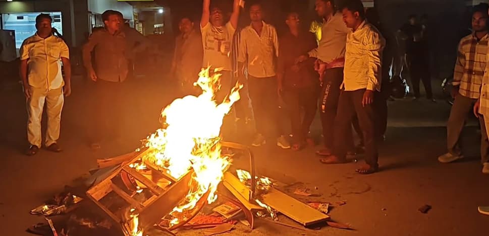 Congress Workers Protest Over Candidate Selection in Malda's Chanchal Area