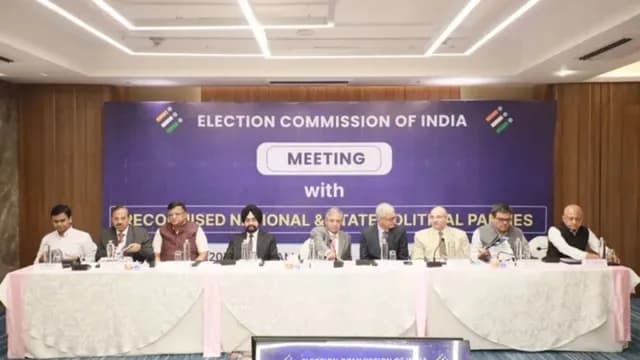 Central Election Commission Meets Political Parties in Kolkata Amid Pre-Election Tensions
