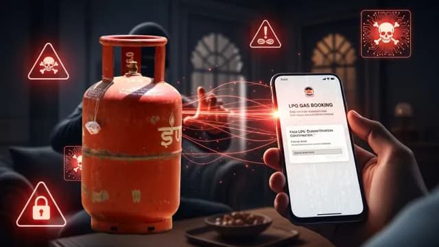 New Cyber Fraud Alert: Be Cautious of Fake LPG Gas Booking SMS