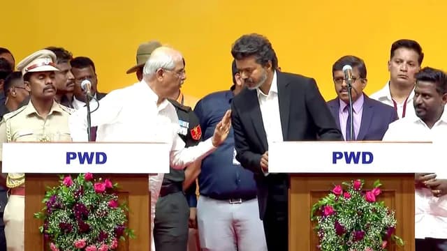 Thalapathy Vijay's Oath-Giving Mishap: Governor Interrupts Actor's Speech