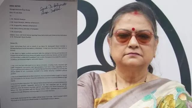 TMC MP's Son Sends Legal Notice to Mamata Banerjee and Party Leaders