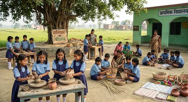 कर्नाटक के स्कूलों ने गतिविधि-आधारित शिक्षा के लिए'बैगलेस डेज़'पहल शुरू की