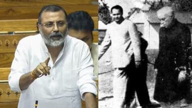 BJP MP Nishikant Dubey's Controversial Remark on Late Odisha Chief Minister Biju Patnaik Sparks Outrage