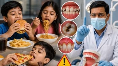 Warning Issued: Fast Food Habits Linked to Weakened Teeth in Children